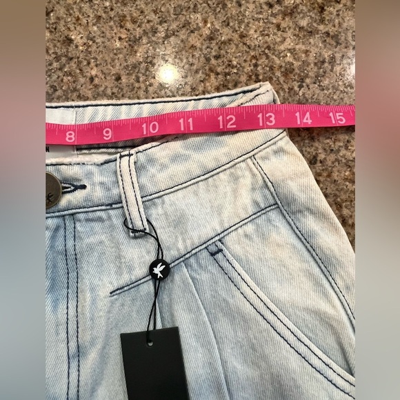 One Teaspoon Streetwalkers Jeans Womens 26/4 US Florence light blue wash NWT - Picture 5 of 9